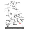 TOYOTA 52565-33030 RETAINER, REAR BUMPER, LOWER