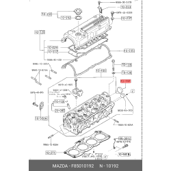 Engine Camshaft Plug F850-10-192A