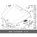 Hood Shock - Gas Pressurized Support