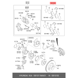 Pad Kit Fr Disc Brake