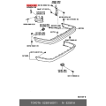 Toyota PROTECTOR, REAR BUMPER FILLER 52581-60011