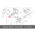 Nissan Disc Brake Caliper Pin 44140-JA00A