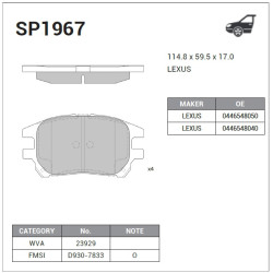 Brake Pad Front