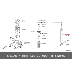 Shock Absorber Kit-Rear L