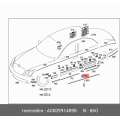Mercedes-Benz E-Class W213 Genuine Rear Parking Sensor A0009055504