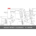 New Genuine Nissan / Infiniti Nut 01225-00032 OEM