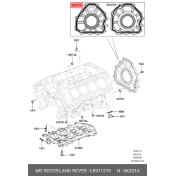 Camshaft Seal Range Rover Iii,Sport/10>13/5.0