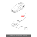 Fuel Filler Door Opener - Kia Sorento 2011-2015, Borrego 2009
