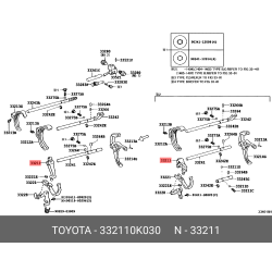 Steering Knuckle RH - Toyota Hilux Vigo Fortuner 4WD with ABS