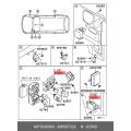 MITSUBISHI MR587326 Control Unit, Theftproof