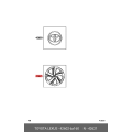 Toyota Wheel Rim Cover Centre 62MM BLACK R17 - Genuine Toyota Part
