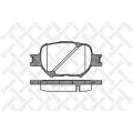 Front Brake Pad Set !742 00 Toyota Corolla 2.0D 02>/Corolla Verso 1.8/2.0D 02>