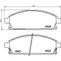 Pad Sub Set,Rr Calip