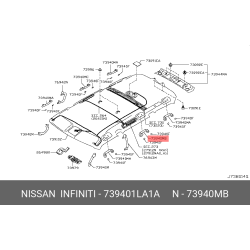 Assist Grip Assembly - Nissan Infiniti QX56 QX80 Patrol