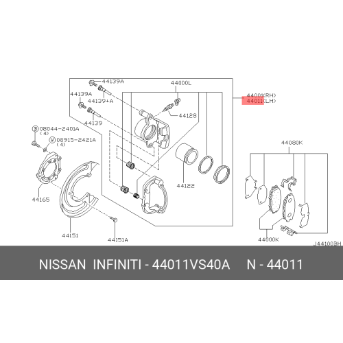 Caliper(R),Padless-F