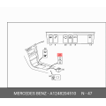 Electric Power Window Switch Button - Mercedes-Benz 190 260 300 (W201, W124, W126)