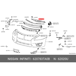 Moulding Fr Bumper Upper