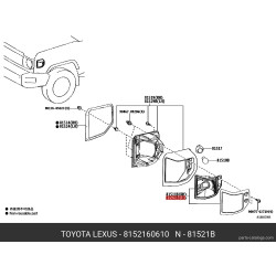 Lens And Body Fr Signal Lamp Lh