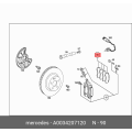 MERCEDES-BENZ 003 420 7120 Brake Pad Set