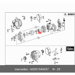 Alternator Ring Db W163,W210,M111,M112