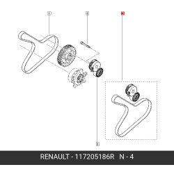 Kit Belt Tensioner Accessory W O Pulley
