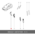 Garnish(R),Rear Door