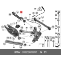 BMW 33322409891 Repair Kit, Wishbone Rear Suspension