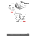 TOYOTA 53111-12B40 Genuine Grille Sub-Assembly, Radiator Center