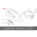 NISSAN 28890-5DA1B Wiper Blade Windshield