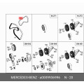 MERCEDES-BENZ 000 993 6996 V-Ribbed Belt