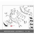 Engine Air Intake Hose - Mercedes-Benz A-Class (W177) M651 Diesel Engine