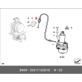 Throttle Actuator Cable - BMW E39 528i - Secondary Throttle Housing to ADS Actuator