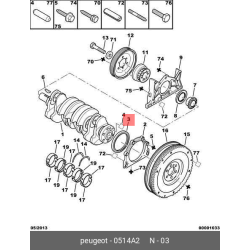 Oil Seal Rr Crank Shaft