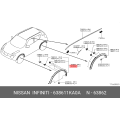 Front Left Wheel Arch Molding - Nissan Juke (2011-2017)