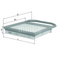 Air Filter Lx28417
