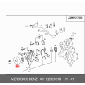 Belt Pulley - Mercedes-Benz