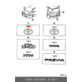 TOYOTA 75311-0K140 Emblem, Radiator