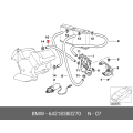 HVAC Heater Hose - BMW 740i 740iL (E38)