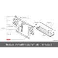 Support-Radiator Core Side LH