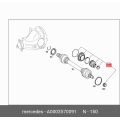 Outer CV Joint Boot Kit with Clamps - Mercedes-Benz 180C 1960-1963