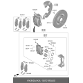 Pad Sub Set,Rr Calip