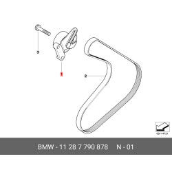 Belt Tensoiner Bmw Mini R50