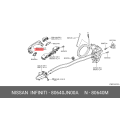 Door Handle NISSAN LEAF 11-17 EV EM57 80640JN00A